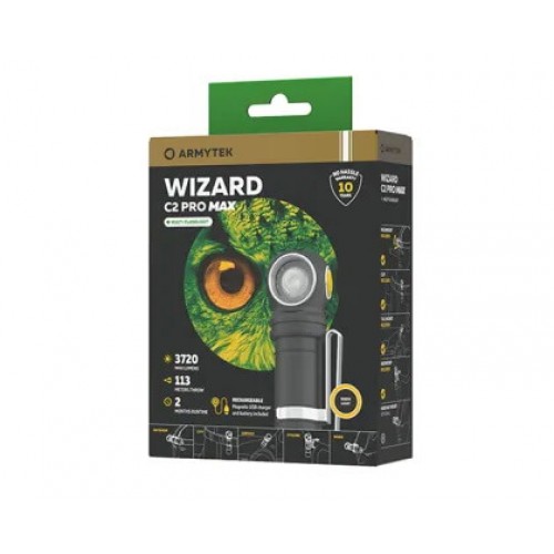 Мультифонарь Armytek Wizard C2 Pro Max Magnet USB (теплый свет) в Ставрополе